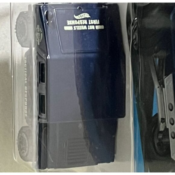 Hot Wheels Humvee Blue Truck HW First Response 2024 Mainline 33/250 Diecast - Picture 7 of 9